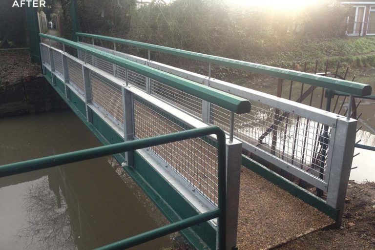 Huntingdon Close Bridge Refurbishment