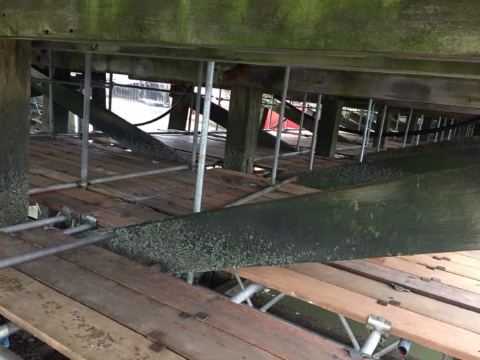 Ha’Penny Pier – Deck Timber Beam Replacement