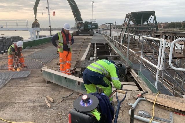 Erith Jetty Repair, River Thames