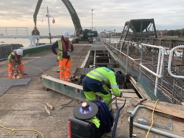 Erith Jetty Repair, River Thames